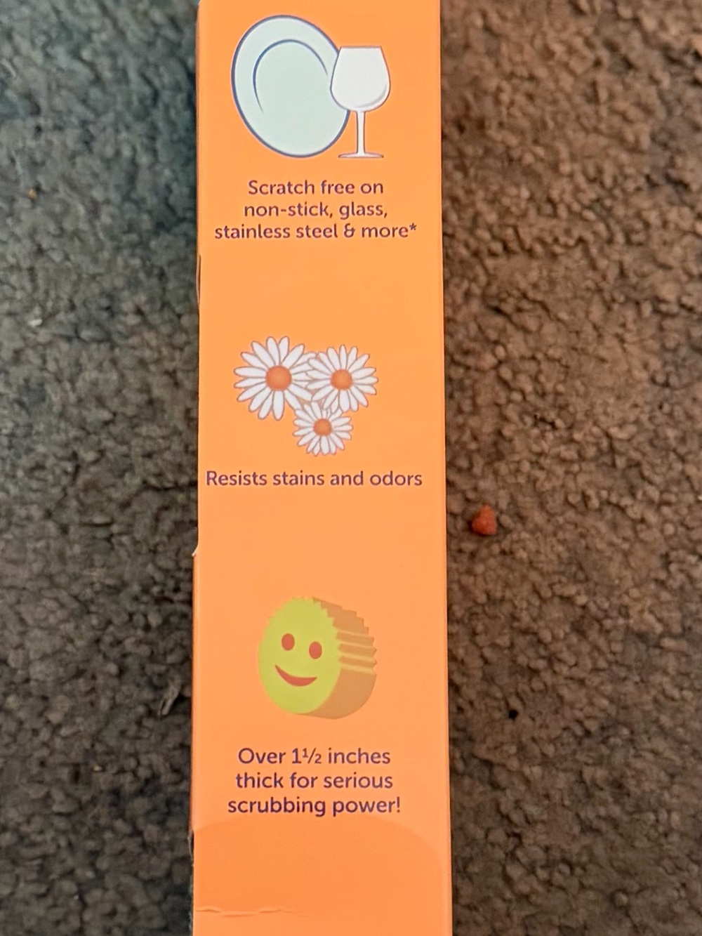 Scrub Daddy 3-Pack - Blue, Orange, Green - Picture 4 of 4